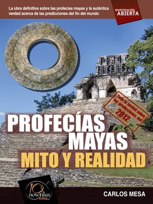 cover image of Profecías mayas